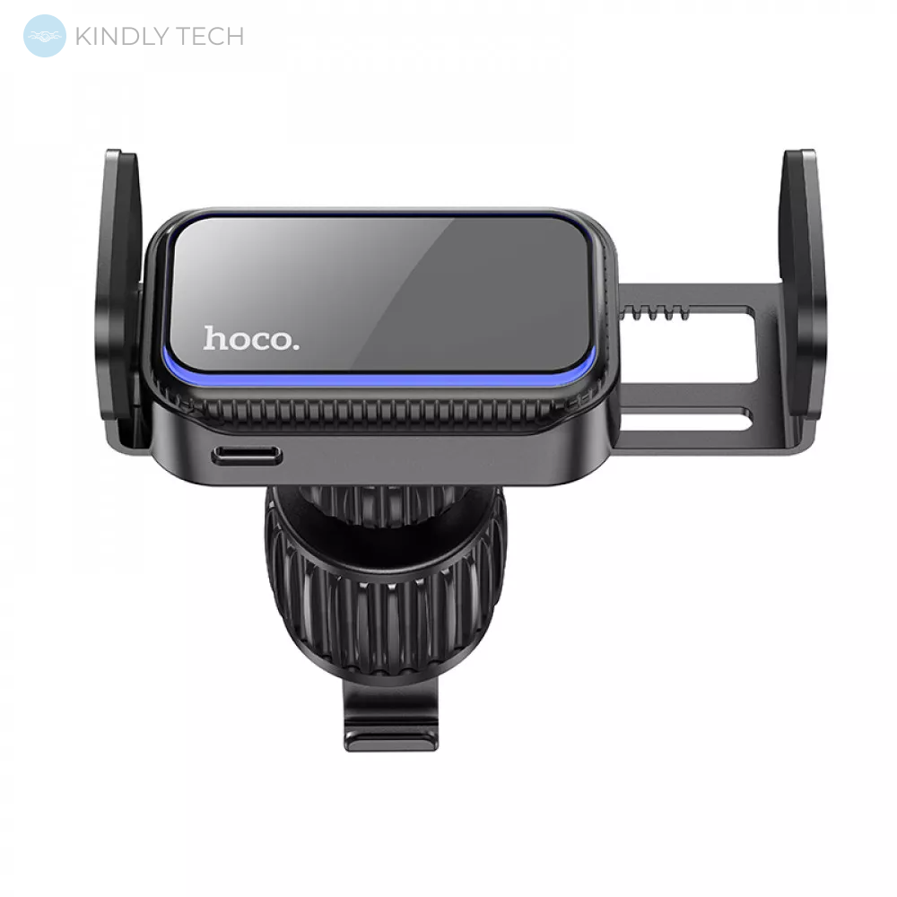 Автомобильный держатель в воздуховод — Hoco CA201 smart electric — black