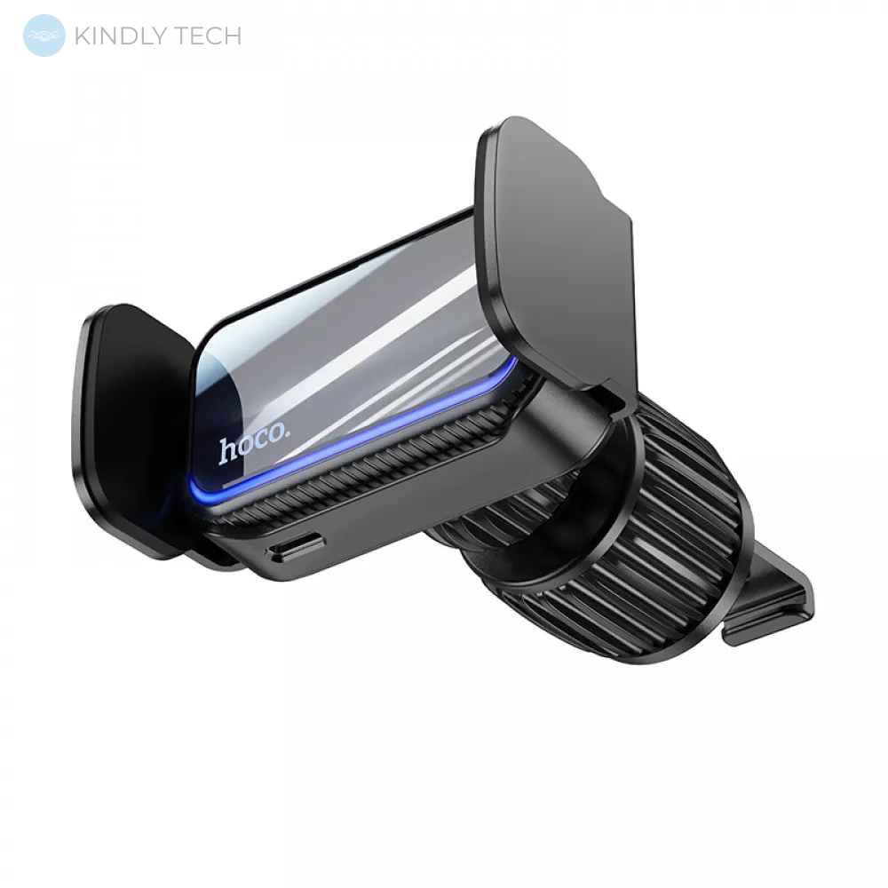 Автомобильный держатель в воздуховод — Hoco CA201 smart electric — black