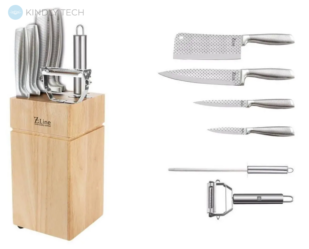 Набір професійних кухонних ножів German Family GF-WK02