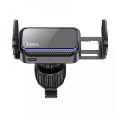 Автомобільний тримач у повітропровід — Hoco CA201 smart electric — black