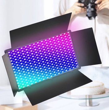 Відеосвітло LED Pro 600 RGB Panel Light з пультом, акумуляторами та сумкою