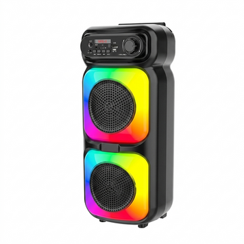 Беспроводная портативная колонка Sing-e ZQS4273M с микрофоном и RGB-подсветкой