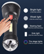 Ручной фонарь 1LED 10COB Flashlight CL-W01 с диско шаром