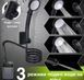 Кемпинговый душ с насосом и дисплеем температуры 6000 mAh