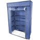 Складной тканевый шкаф для обуви FH-5556, Blue