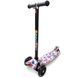 Дитячий самокат Scooter 072S, Квітки