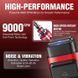 Электробритва шейвер VGR V-307 с двойным лезвием и титановыми сетками 9000 RPM,Красная