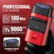 Электробритва шейвер VGR V-307 с двойным лезвием и титановыми сетками 9000 RPM,Красная