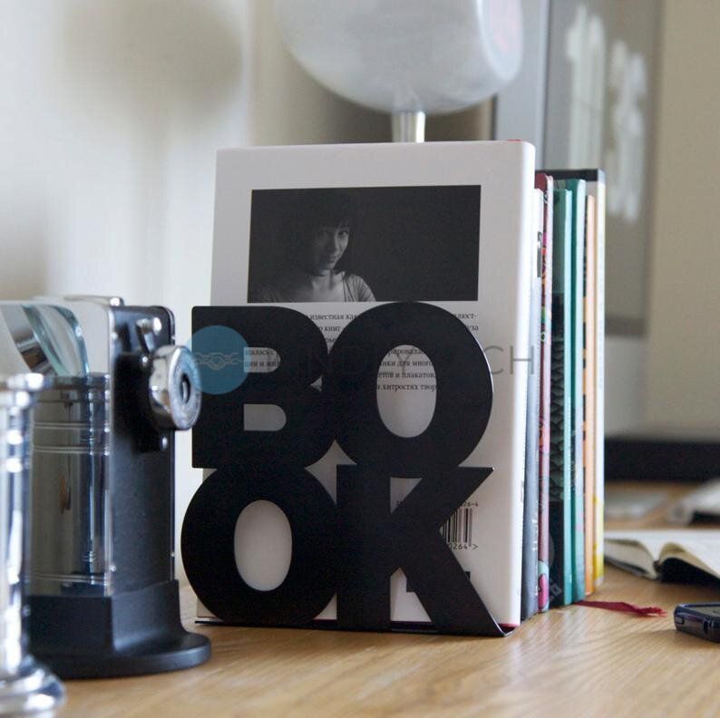Держатель для книг &laquo;Book&raquo; (чёрный), Чорний