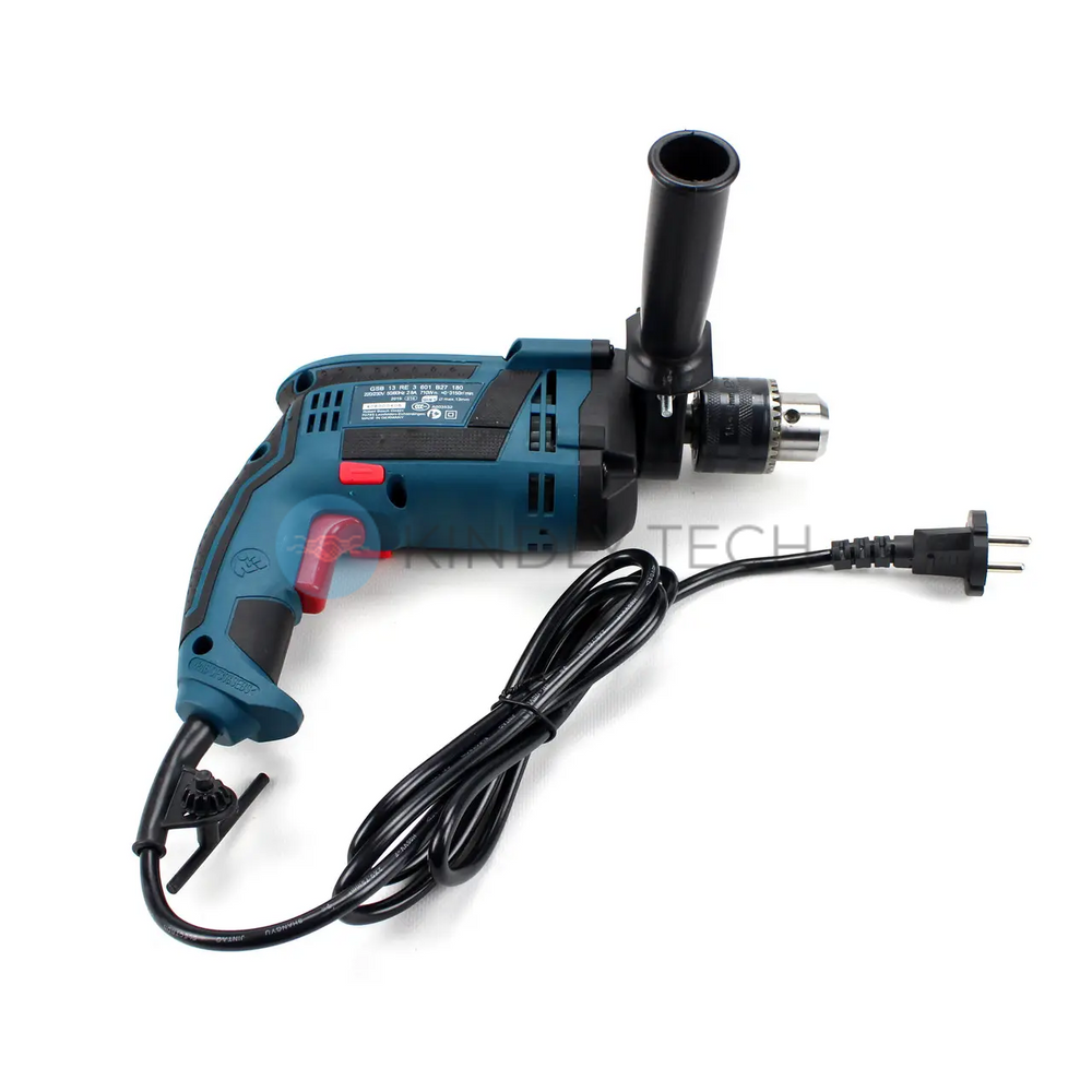 Ударная дрель Bosch GSB 13 RE (710 Вт, 0-3150 об./мин.) с набором сверл, бит, камней