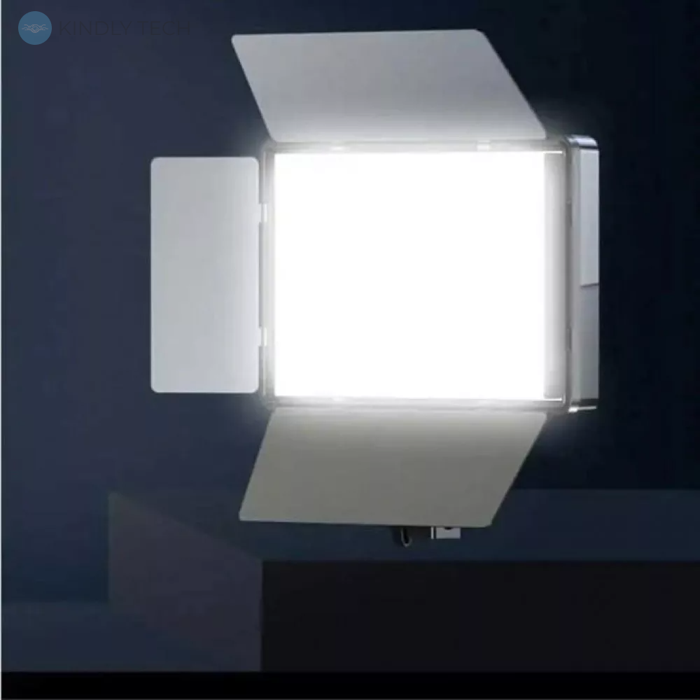 Лампа видеосвет с пультом LED, 30x17 см, E900