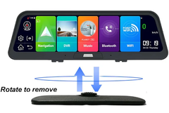 Современный видеорегистратор Android 10" inch touch screen, Android 8.1, 2/32GB 4G