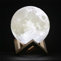 Настольный светильник Magic 3D COLOR Moon Light Белый (13 см)