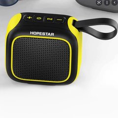 Беспроводная колонка Bluetooth Hopestar A22 black with yellow