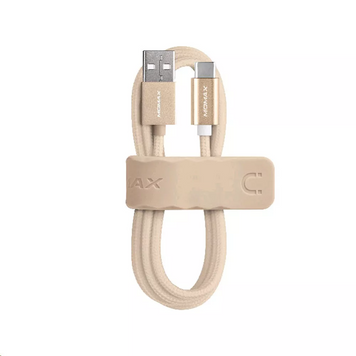 Кабель USB C 2.4A (1m) &mdash; Momax DTA1 &mdash; Gold