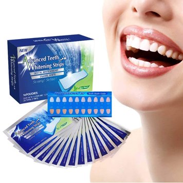 Отбеливающие полоски для зубов Ultra Gel Whitening