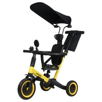 Триколісний велосипед Tri-cycle 5in1 Versa, Yellow