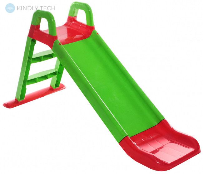 Гірка дитяча Doloni ігрові комплекси (140 см.), Червоний-зелений