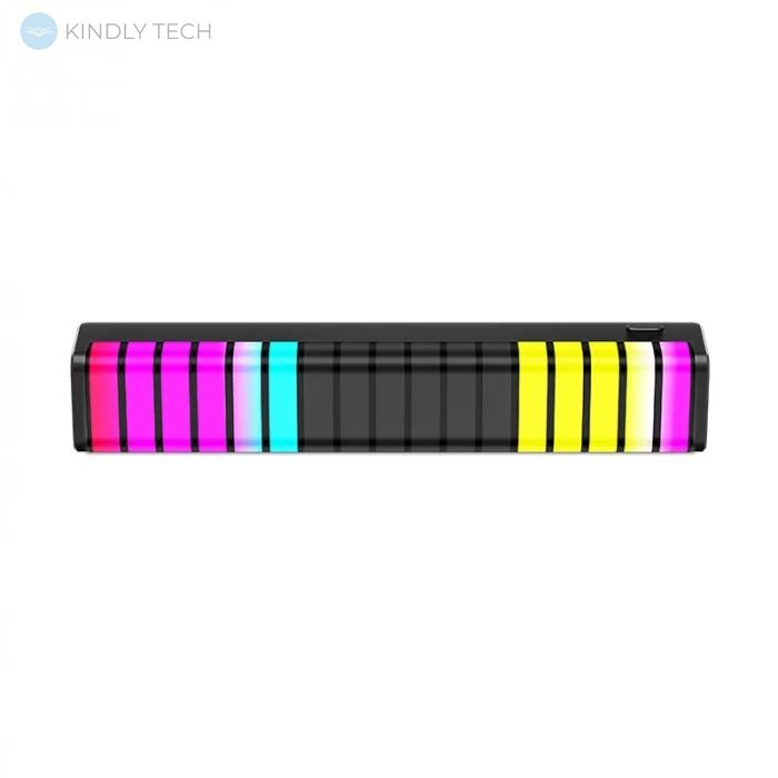 Музыкальный автомобильный RGB-диффузор в виде ритма F1
