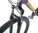Велосипед горный с алюминиевой рамой Konar KA-29″18# 21S передние амортизаторы, Черный/желтый