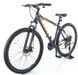 Велосипед гірський з алюмінієвою рамою KonarKA-29″18# 21S передні амортизатори, Чорний/жовтий