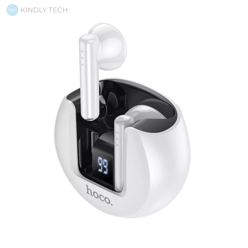 Беспроводные Bluetooth наушники TWS — Hoco EW32 Gentle — White