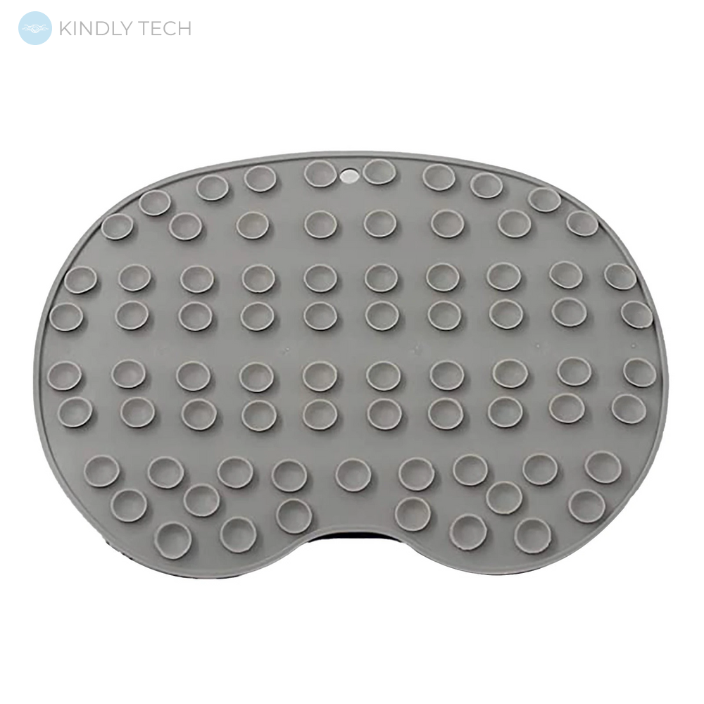 Силіконовий килимок для миття ніг, нековзний килимок для ванної