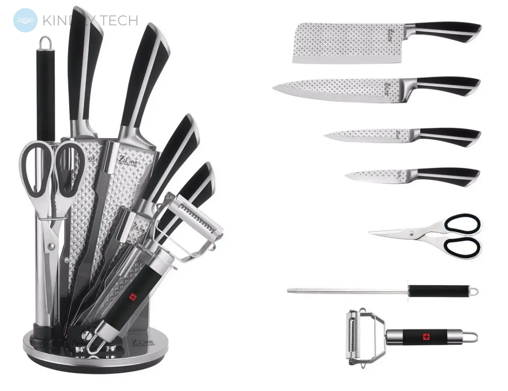 Набір ножів з підставкою German Family GF-S11 (8 предметів)