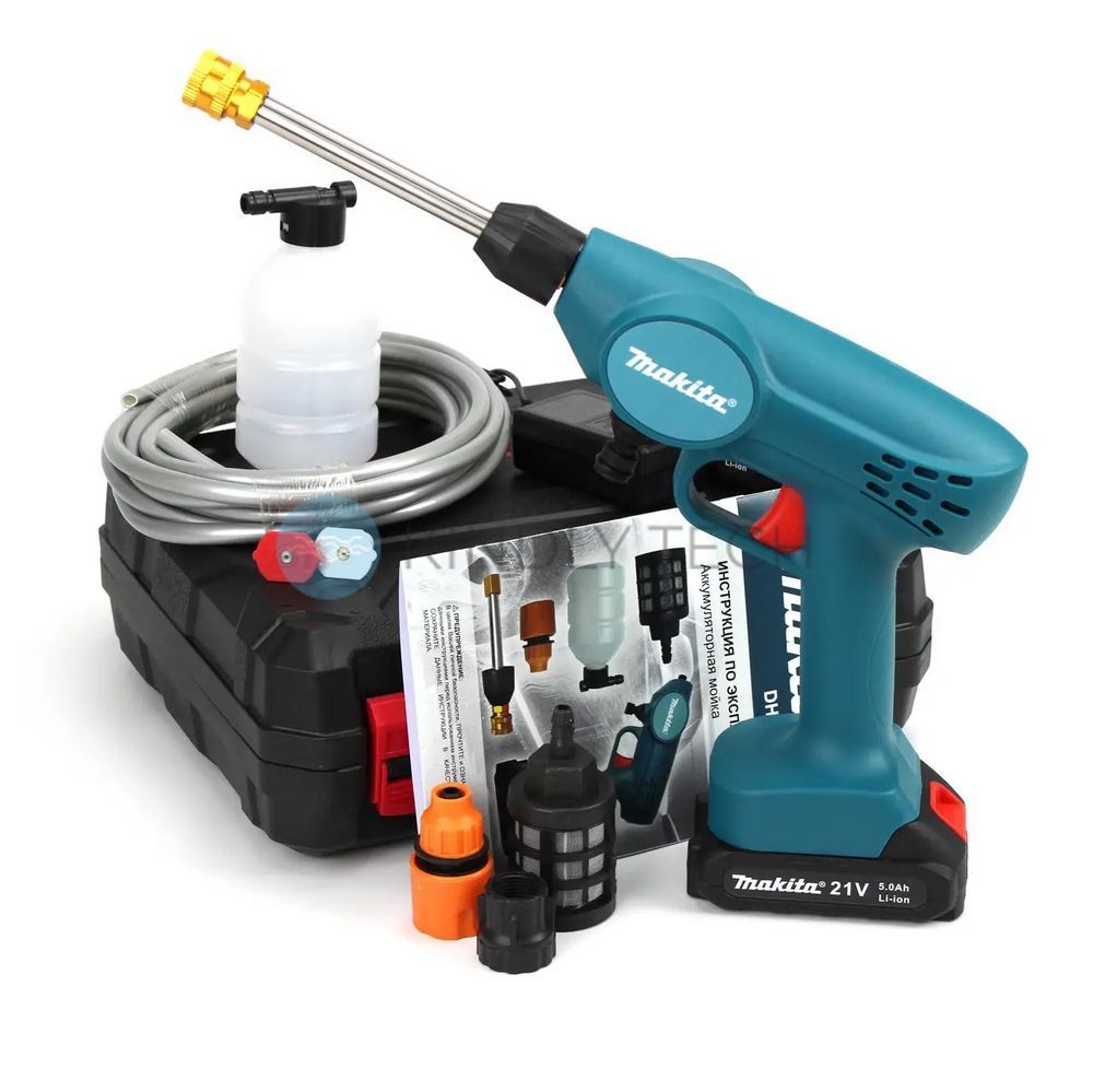 Аккумуляторная ручная мойка Makita DHW040ZK