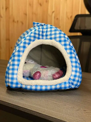Мягкий домик для собак и кошек Pet Hut White, В ассортименте