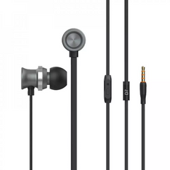Дротові навушники з мікрофоном 3.5mm — Celebrat D7 — Black