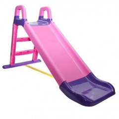 Горка детская Doloni игровые комплексы(140 см.), Фиолетовый-розовый