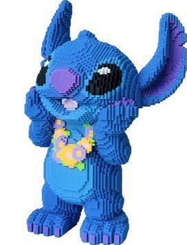3D Конструктор MAGIC BLOCKS &laquo;Bearbrick XL&raquo; Стіч синій