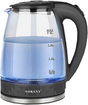 Електричний чайник SOKANY SK-1045, 1500Вт, 2л