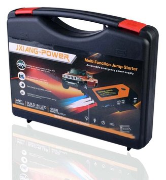 Автомобильное пусковое устройство в кейсе для машины с компрессором (Jump Starter) ST772