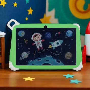 Дитячий планшет DSK D03 7&rdquo; WiFi з камерами Android 14,Зелений