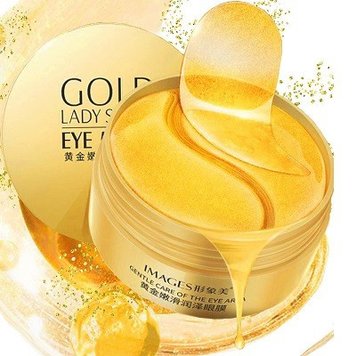 Гидрогелевые золотые патчи Images Beautecret Seaucysket Eye Mask c коллагеном