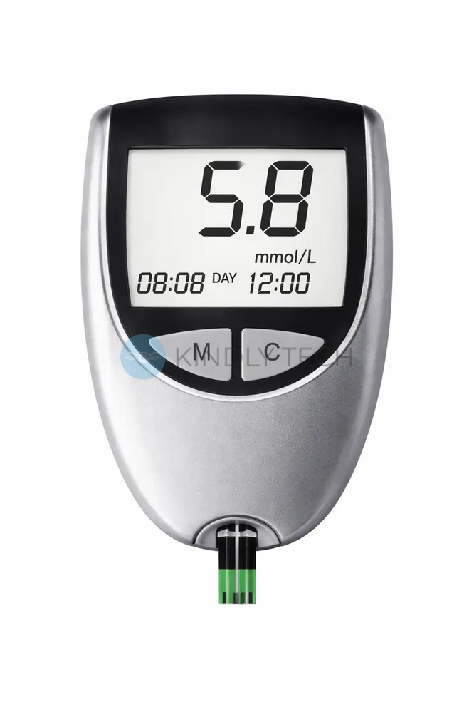 Компактний глюкометр Blood Glucose Meter Model4 з тест-смужками та ланцетами