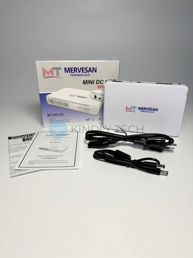 Джерело безперебійного живлення Міні DC UPS Mervesan MT-UPS-DC 8800 mAh