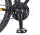 Велосипед гірський з алюмінієвою рамою KonarKA-29″18# 21S передні амортизатори, Чорний/білий