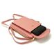 Жіночий гаманець-клатч Wallerry ZL8591 Рожевий