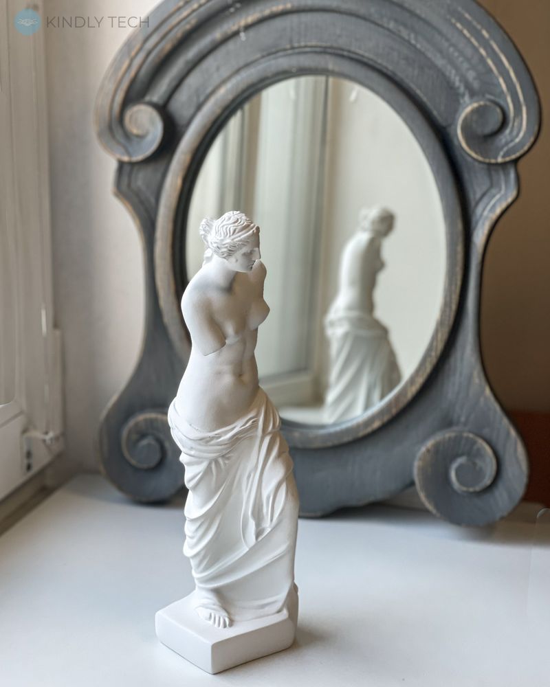 Гипсовая статуэтка Венеры Милосской (белая), Белый