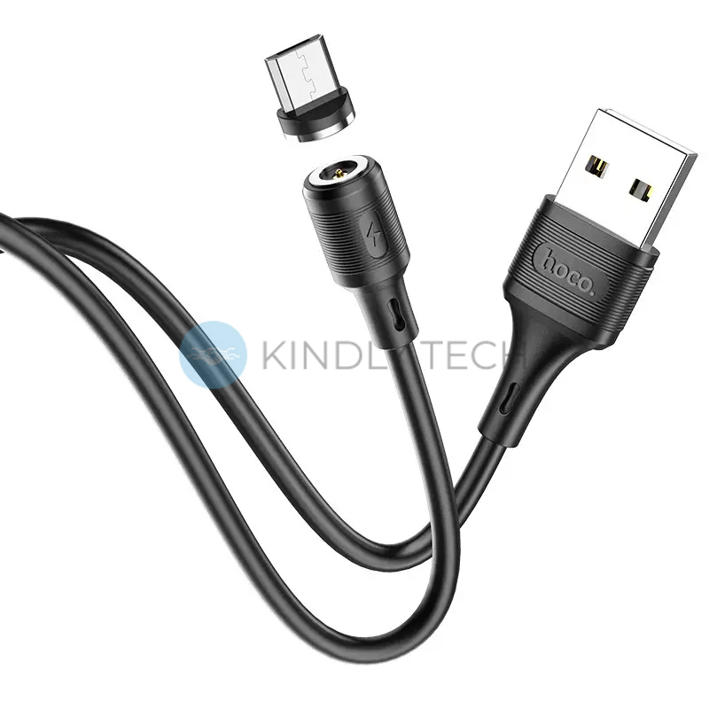 Магнітний кабель заряджання Hoco X62 Micro Sereno magnetic 1м