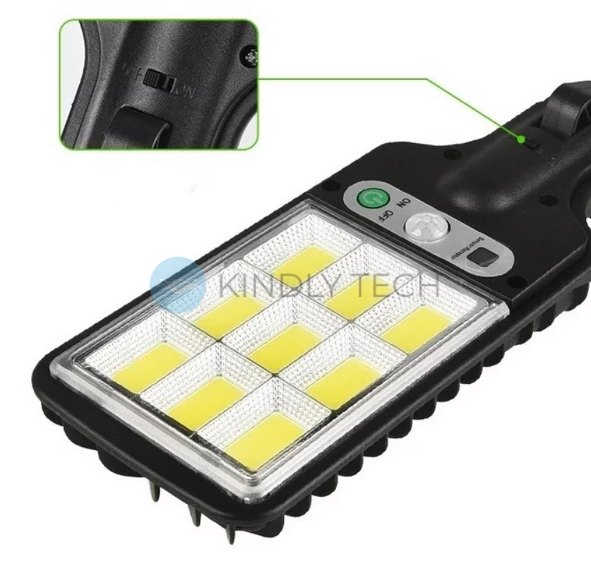 Ліхтар вуличний на стовп Sensor Street Lamp JY-616-4