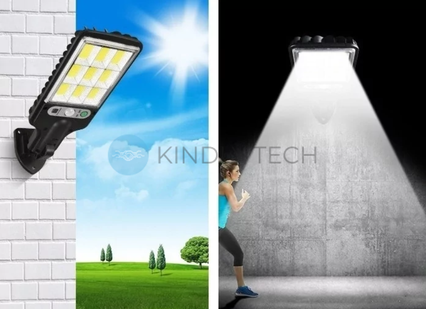 Ліхтар вуличний на стовп Sensor Street Lamp JY-616-4