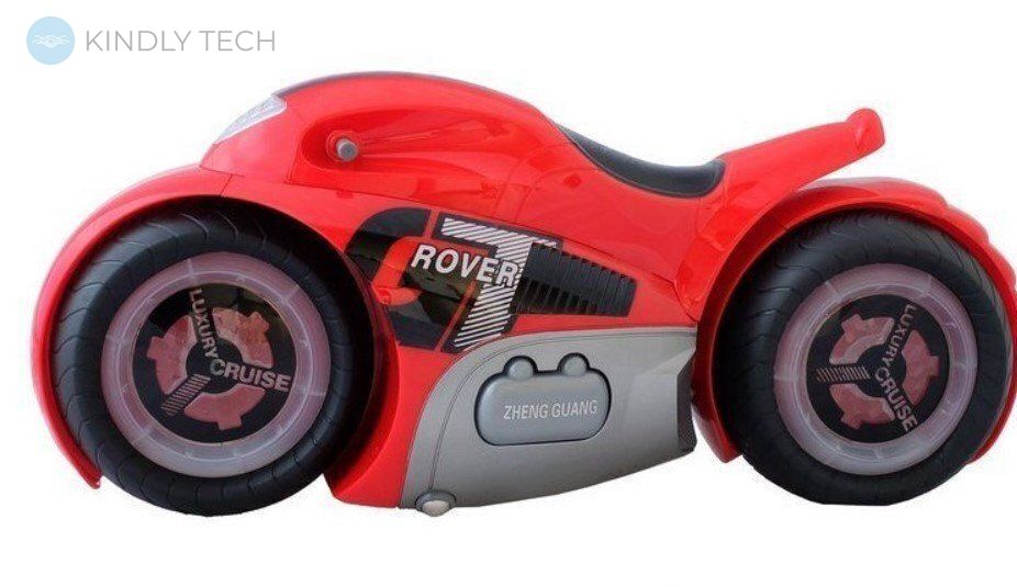 Мотоцикл на радиоуправлении Drift Motorcycle Mist Spray Car Красный