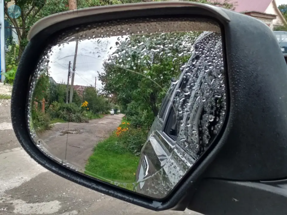 Захисна плівка Антидощ Auto Clean на бічні дзеркала автомобіля 95х95 мм