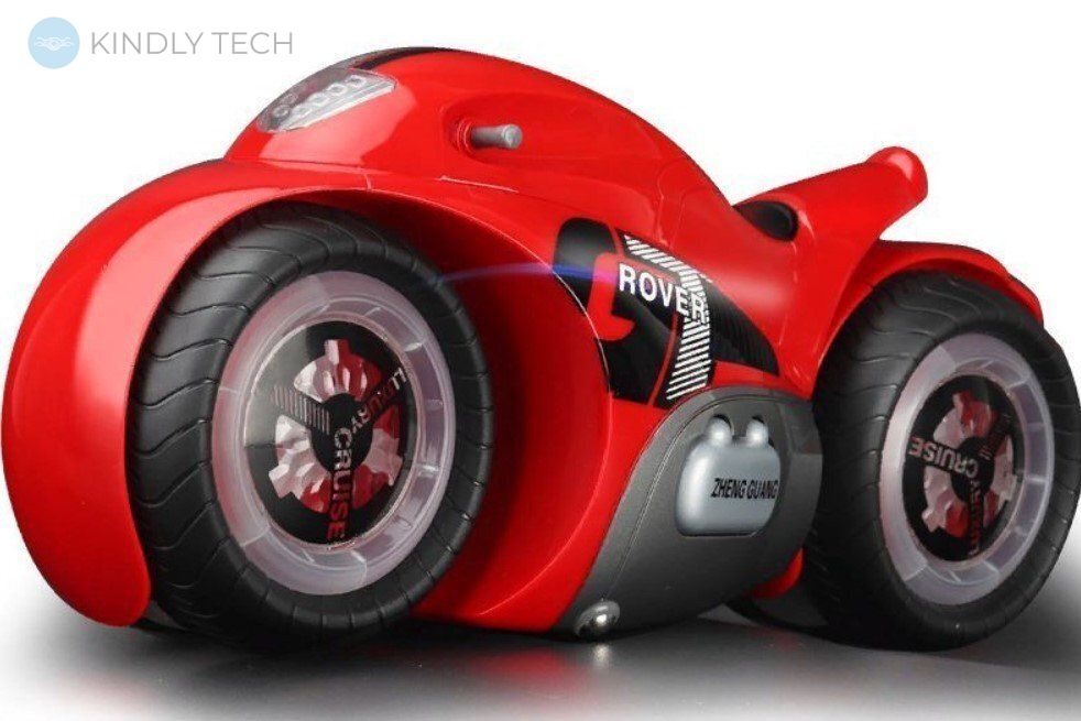 Мотоцикл на радиоуправлении Drift Motorcycle Mist Spray Car Красный