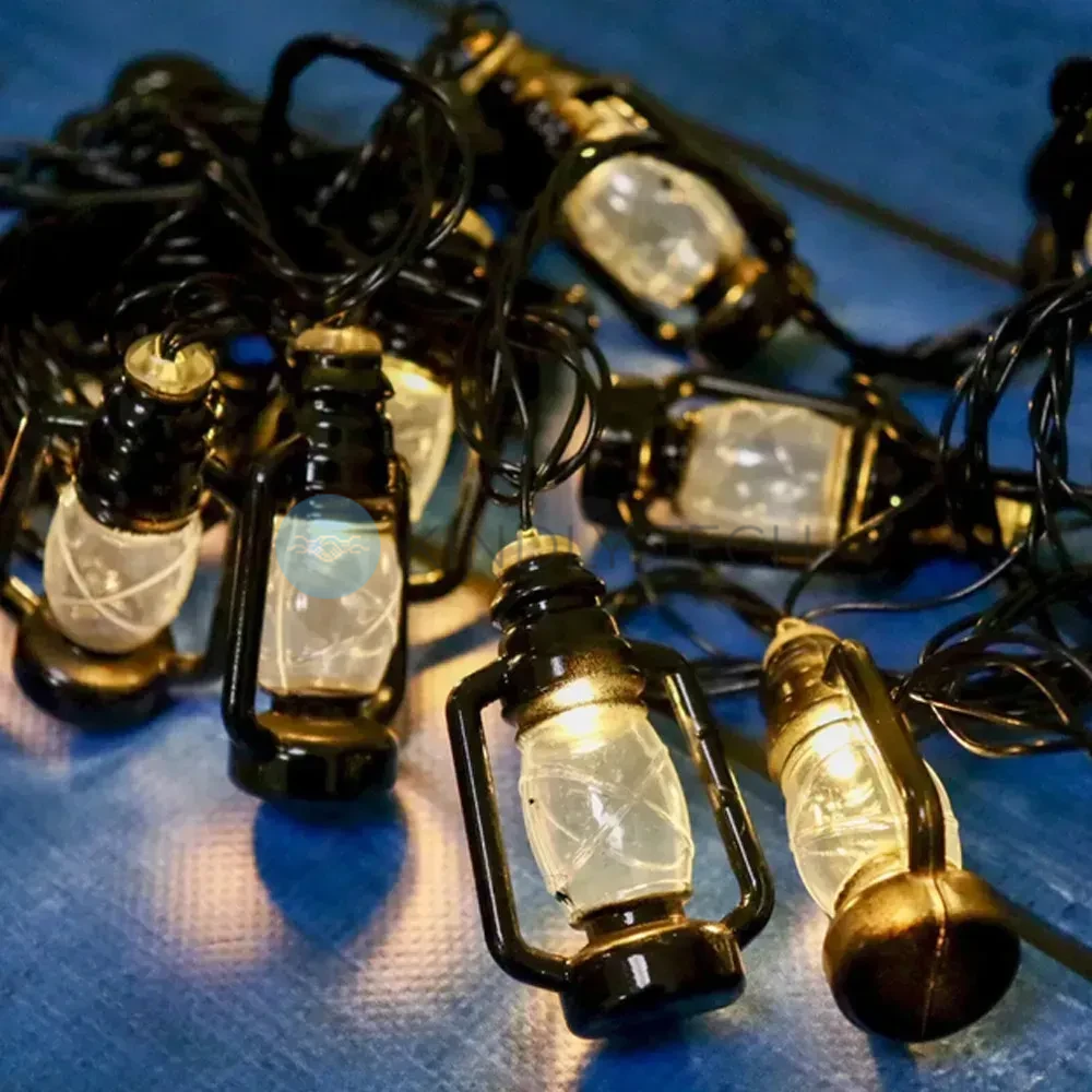 Гирлянда &laquo;Фонарики&raquo;, 20 LED, 4.5 м, тёплое белое свечение, USB