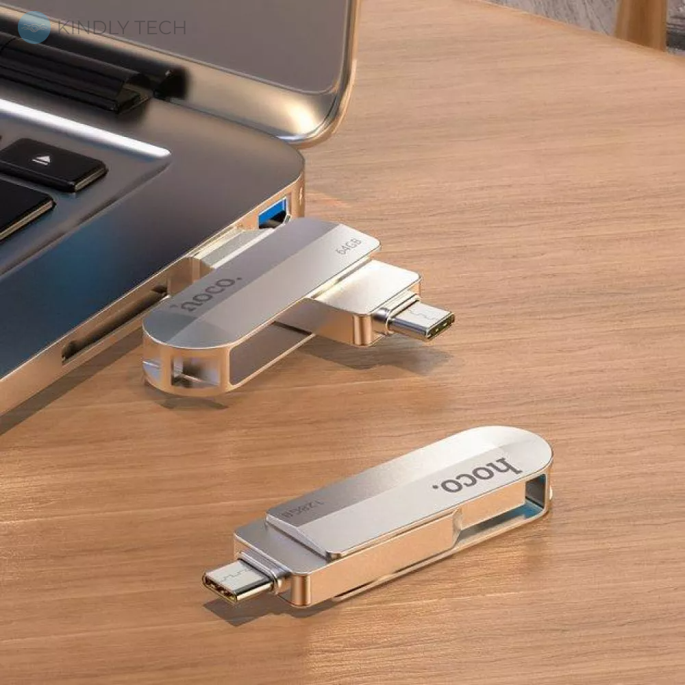 USB C Накопичувач Flash Drive 64GB — Hoco UD10